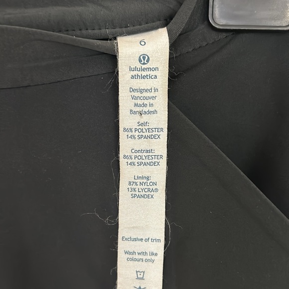 Lululemon Good To Go Black High Waist Skirt - 6 - EUC - Picture 7 of 10